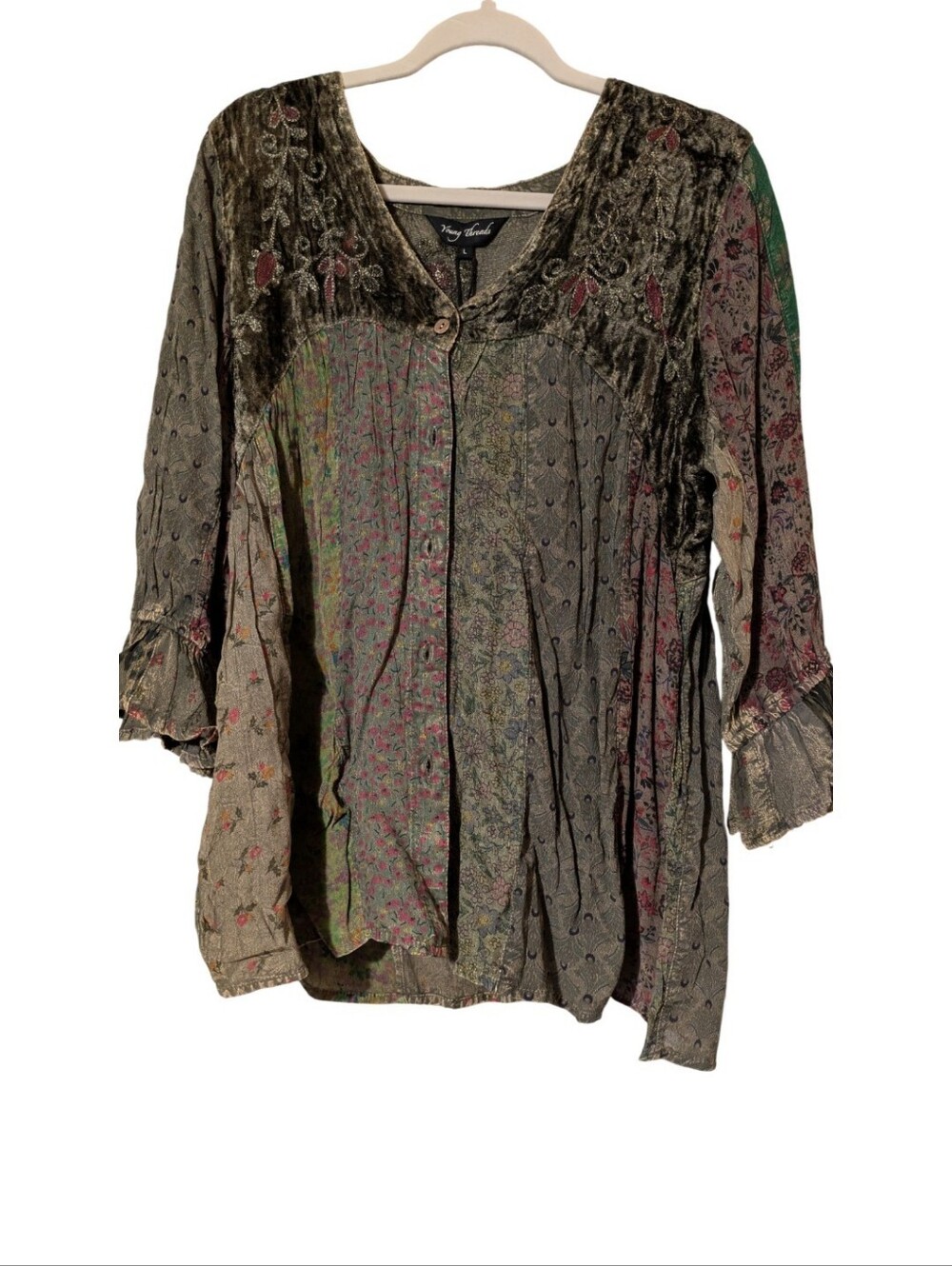 Young Threads Button Down Tunic